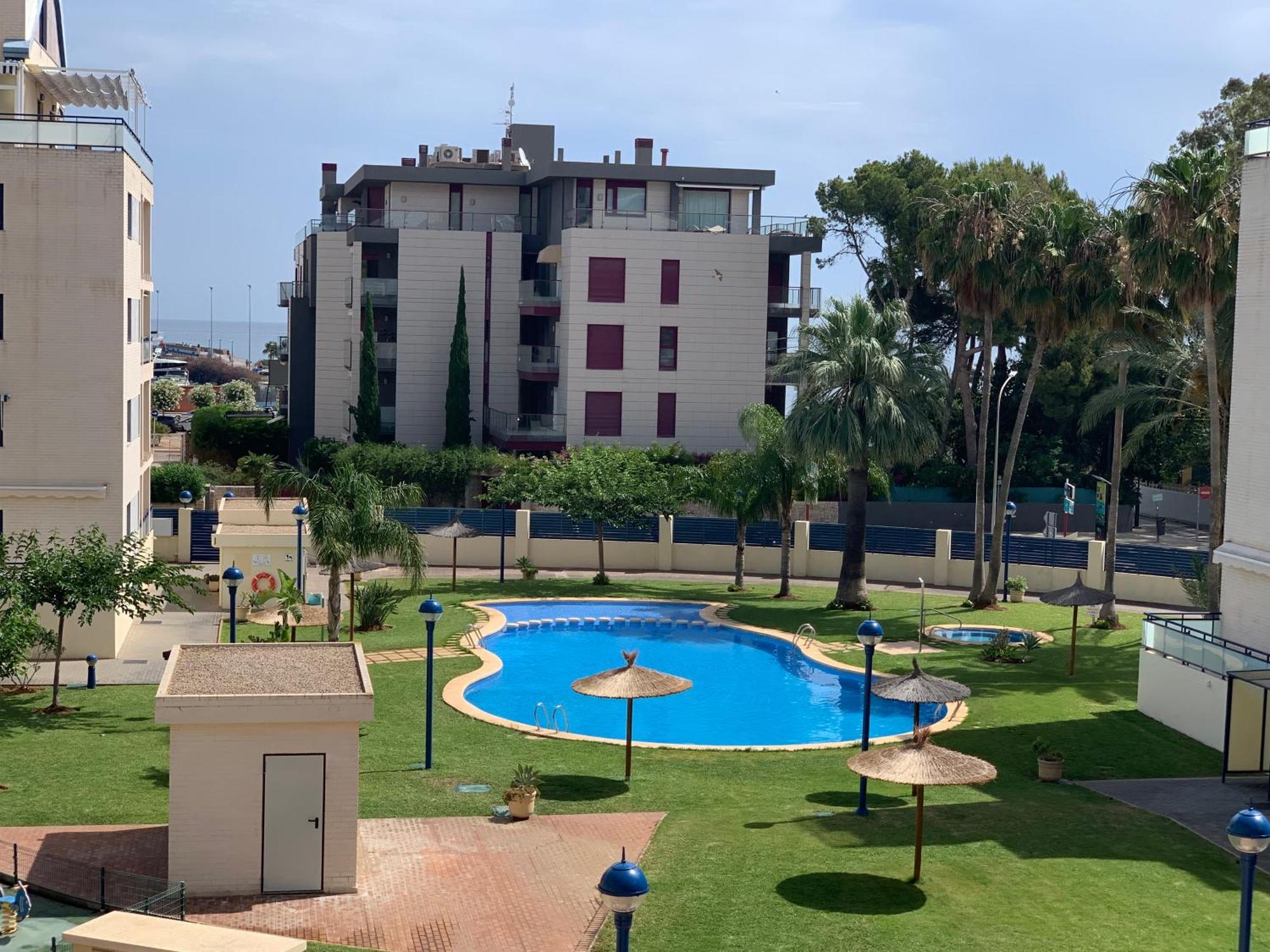 Apartamento Frente A La Marina De 德尼亚 外观 照片
